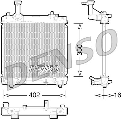 Denso Radiator DRM47027 - image 2