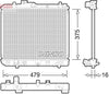 Denso Radiator DRM47028 thumbnail