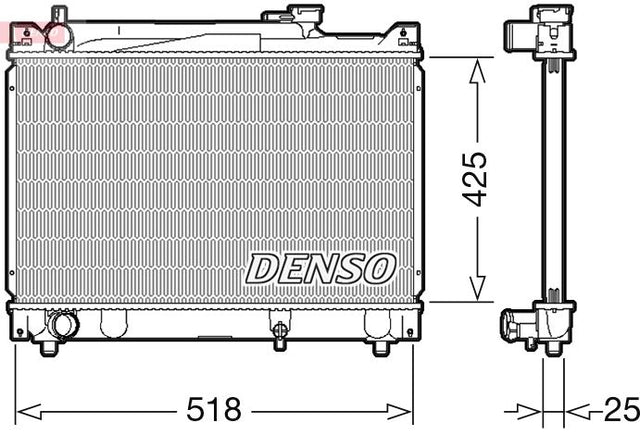 Denso Radiator DRM47030 - image 2