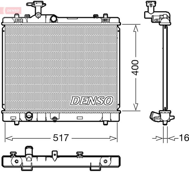 Denso Radiator DRM47032 - image 2
