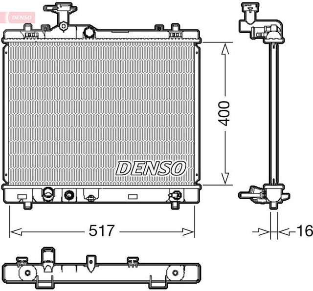 Denso Radiator DRM47033 - image 2