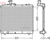 Denso Radiator DRM47034 thumbnail