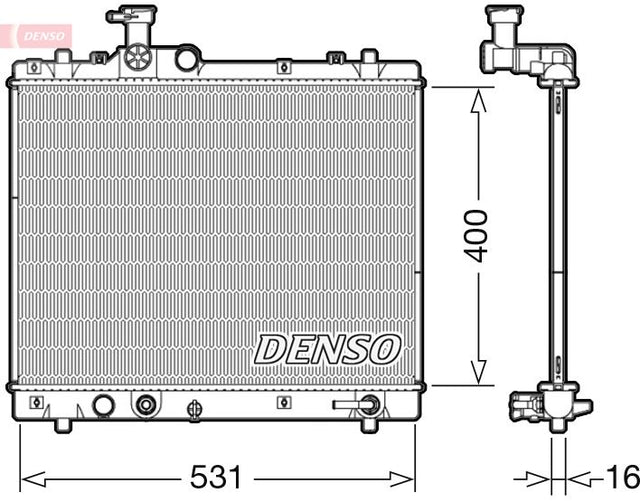 Denso Radiator DRM47035 - image 2
