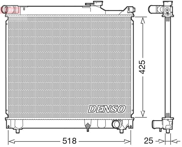 Denso Radiator DRM47037 - image 2
