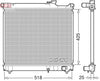 Denso Radiator DRM47037 thumbnail
