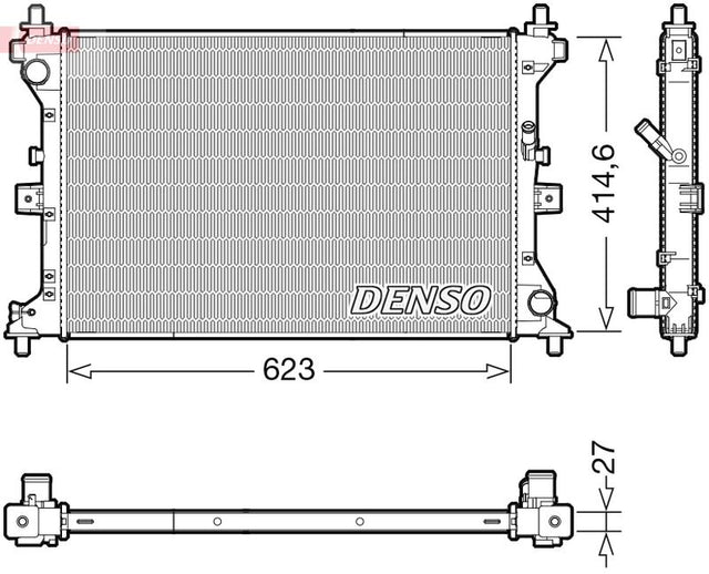 Denso Radiator DRM47039 - image 2