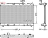 Denso Radiator DRM47041 thumbnail