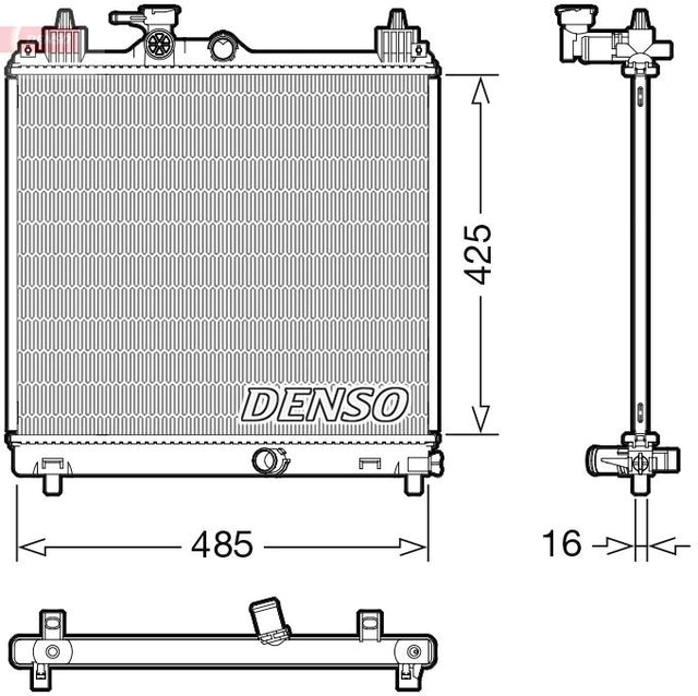 Denso Radiator DRM47042 - image 2