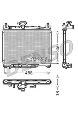 Denso Radiator DRM50002 - image 2