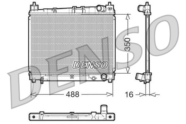 Denso Radiator DRM50006 - image 2