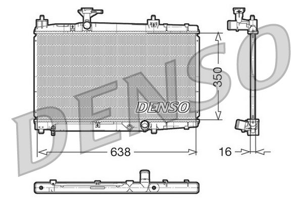 Denso Radiator DRM50007 - image 2