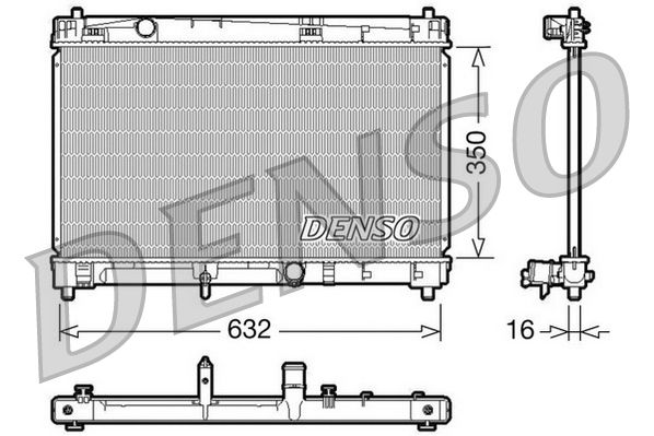 Denso Radiator DRM50009 - image 2