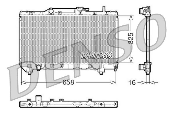 Denso Radiator DRM50028 - image 2