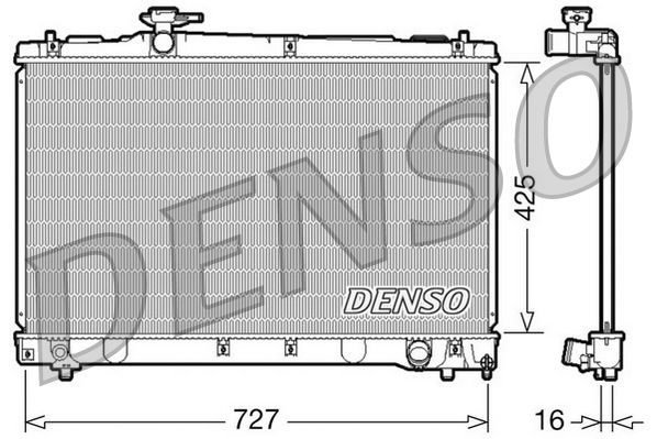 Denso Radiator DRM50034 - image 2