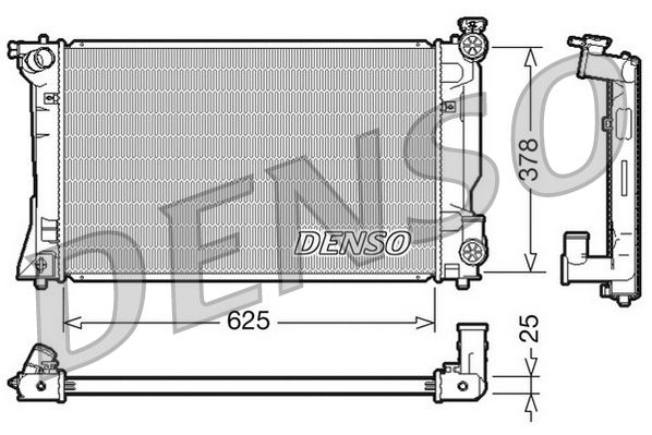 Denso Radiator DRM50035 - image 2