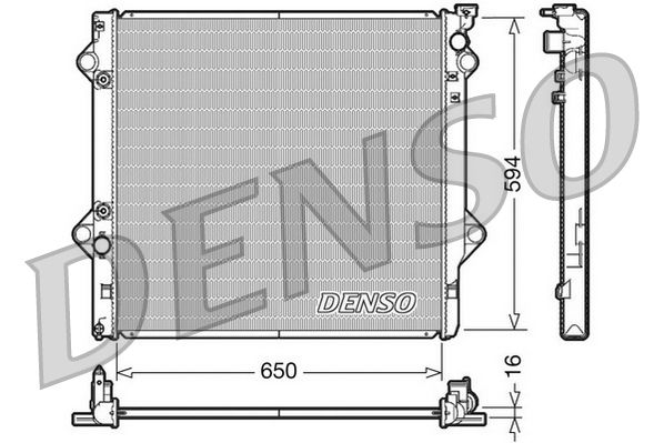 Denso Radiator DRM50036 - image 2
