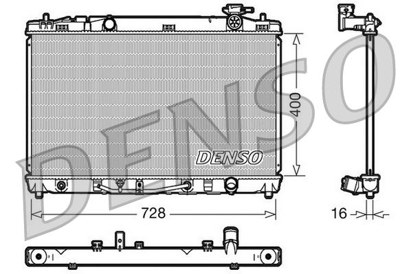 Denso Radiator DRM50041 - image 2
