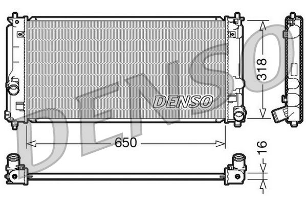 Denso Radiator DRM50044 - image 2