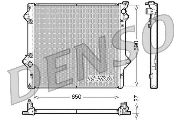 Denso Radiator DRM50047 - image 2