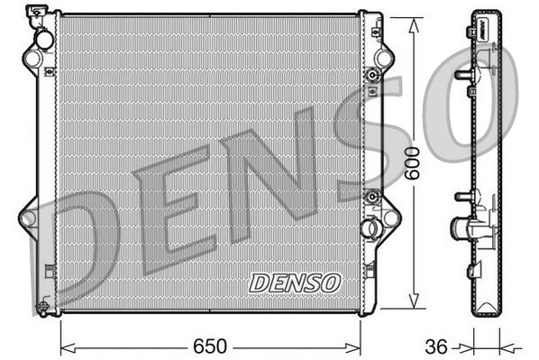 Denso Radiator DRM50049 - image 2