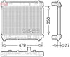 Denso Radiator DRM50058 thumbnail