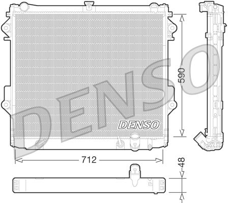 Denso Radiator DRM50074 - image 2