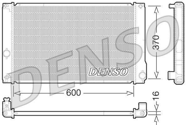 Denso Radiator DRM50076 - image 2