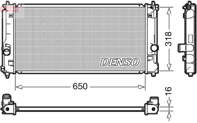 Denso Radiator DRM50081 - image 2