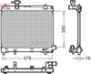 Denso Radiator DRM50086 thumbnail