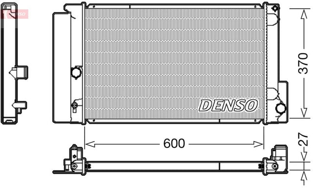 Denso Radiator DRM50087 - image 2