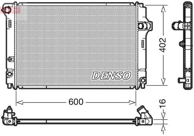Denso Radiator DRM50089 - image 2