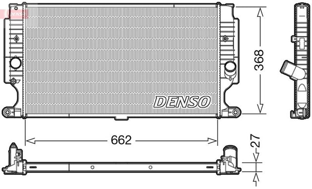 Denso Radiator DRM50090 - image 2