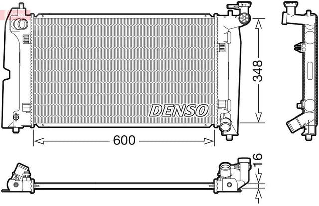 Denso Radiator DRM50110 - image 2