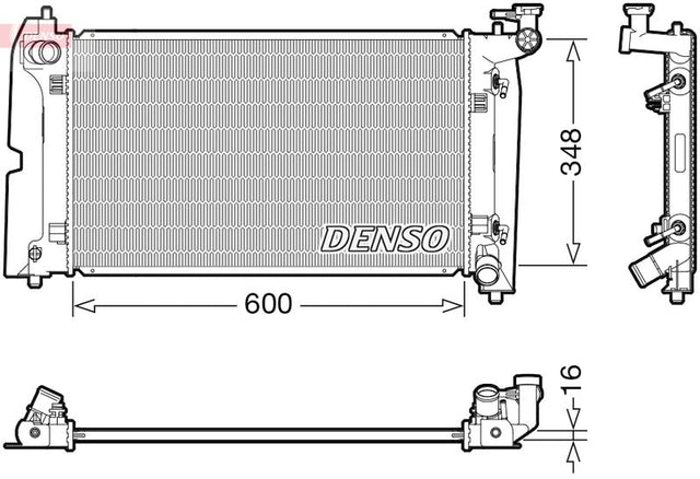 Denso Radiator DRM50111 - image 2