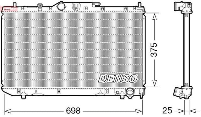 Denso Radiator DRM50114 - image 2