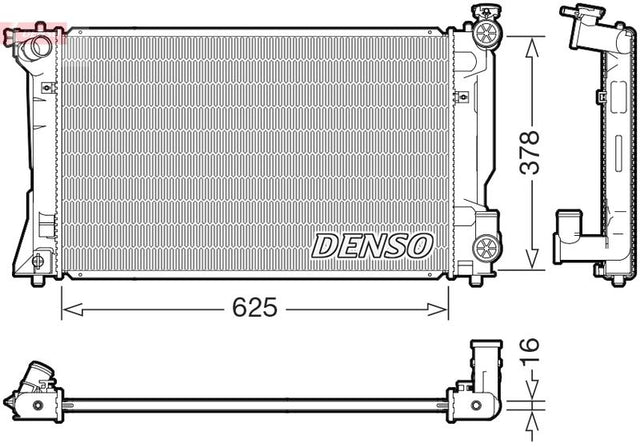 Denso Radiator DRM50118 - image 2