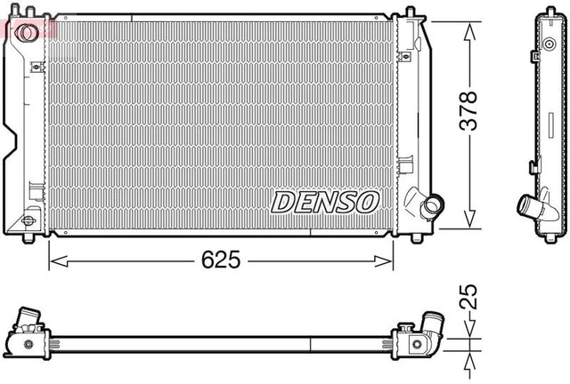 Denso Radiator DRM50119 - image 2