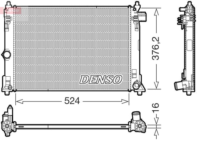 Denso Radiator DRM50130 - image 2
