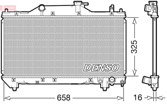 Denso Radiator DRM50131 - image 2