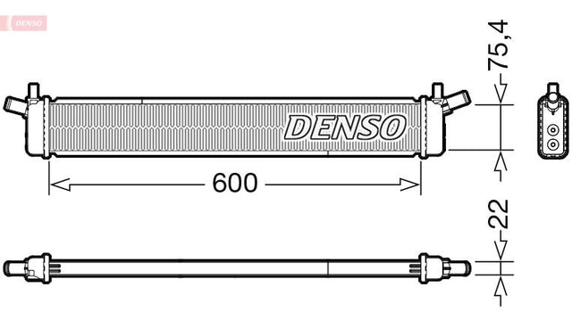 Denso Radiator DRM50136 - image 2