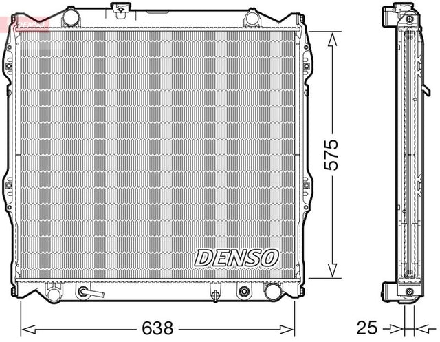 Denso Radiator DRM50138 - image 2