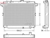 Denso Radiator DRM50139 thumbnail