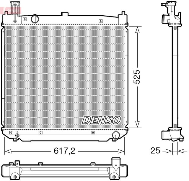 Denso Radiator DRM50141 - image 2