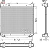 Denso Radiator DRM50141 thumbnail