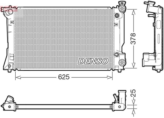 Denso Radiator DRM50145 - image 2