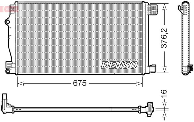 Denso Radiator DRM50147 - image 2