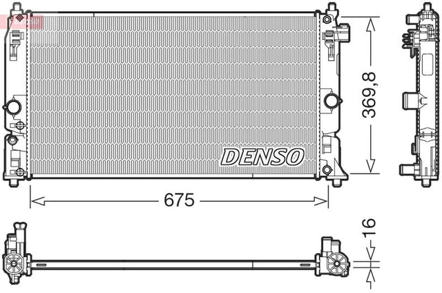 Denso Radiator DRM50150 - image 2