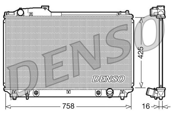 Denso Radiator DRM51003 - image 2