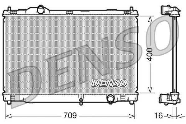 Denso Radiator DRM51008 - image 2