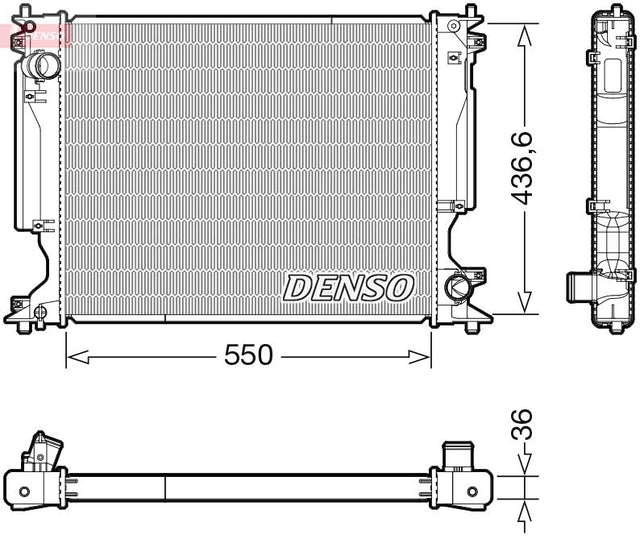 Denso Radiator DRM51014 - image 2